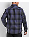Dravus Overshirt Blue & Black Flannel Jacket - Thumbnail image 2 of 3