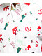 Dravus Peace Out White Short Sleeve Button Up Shirt - Thumbnail image 2 of 3