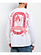 Dravus Pecking Order White Long Sleeve T-Shirt - Thumbnail image 1 of 3