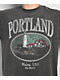 Dravus Portland Maine Grey Wash T-Shirt - Thumbnail image 2 of 2