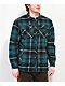 Dravus Sherpa Green & Black Flannel Shirt - Thumbnail image 1 of 3