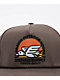 Dravus Supply Brown Snapback Hat - Thumbnail image 3 of 3