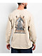Dravus Temple Of Truth Natural Long Sleeve T-Shirt - Thumbnail image 1 of 3