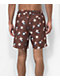 Dravus Terrapin Brown 18" Board Shorts - Thumbnail image 3 of 4