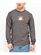 Dravus The Buffalo Charcoal Grey Long Sleeve T-Shirt  - Thumbnail image 1 of 2