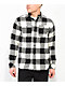 Dravus Travis Black & White Flannel Shirt - Thumbnail image 1 of 3