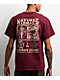 Dravus Ultimate Escape Dark Red T-Shirt - Thumbnail image 1 of 3