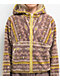 Dravus Vista Brown Sherpa Hoodie - Thumbnail image 3 of 4