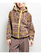 Dravus Vista Brown Sherpa Hoodie - Thumbnail image 1 of 4