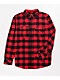 Dravus Willard Red & Black Flannel Shirt