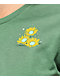 Dravus Yony Heading Nowhere Green Crop T-Shirt