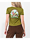 Dravus Yony Little Things Green Crop T-Shirt