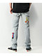 Dript Denim D.1003 Doodle Casino Blue Skinny Jeans - Thumbnail image 2 of 5