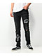 Dript Denim D.1004 Doodle Dream Black Skinny Jeans - Thumbnail image 1 of 6