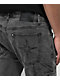 Dript Denim Decorated Black Wash Double Knee Carpenter Pants - Thumbnail image 6 of 7