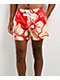 Duvin Paradise Red & White Board Shorts - Thumbnail image 1 of 5