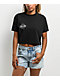 Duvin Skinny Dippin Black Crop T-Shirt - Thumbnail image 2 of 3