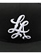 Dyse One LA Script Black Snapback Hat - Thumbnail image 3 of 4