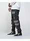 EPTM Black Hook & Loop Cargo Pants - Thumbnail image 4 of 6