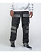 EPTM Black Hook & Loop Cargo Pants - Thumbnail image 1 of 6