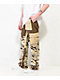 EPTM Easy Brown Cargo Flare Pants - Thumbnail image 3 of 7