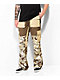 EPTM Easy Brown Cargo Flare Pants - Thumbnail image 6 of 7