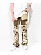 EPTM Easy Brown Cargo Flare Pants - Thumbnail image 1 of 7