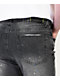 EPTM Kidd Black Flare Denim Jeans