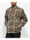 EPTM Slit Brown & Blue Flannel Shirt