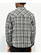 EPTM Slit Concrete Plaid Flannel Shirt