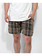 EPTM Tweed Trucker Khaki Shorts - Thumbnail image 2 of 4