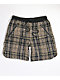 EPTM Tweed Trucker Khaki Shorts - Thumbnail image 1 of 4