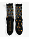 Ectogasm Pumpkin Black Sheer Crew Socks - Thumbnail image 2 of 2