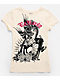 Ed Hardy 3 Panthers Cream T-Shirt - Thumbnail image 5 of 5