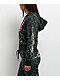 Ed Hardy Anchor Rose Green Leopard Crop Zip Hoodie - Thumbnail image 5 of 6