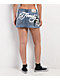Ed Hardy Bat Blue Denim Cutoff Mini Skirt - Thumbnail image 1 of 7