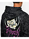 Ed Hardy Bat Skull Faux Fur Black Zip Hoodie - Thumbnail image 5 of 10