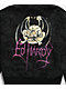 Ed Hardy Bat Skull Faux Fur Black Zip Hoodie - Thumbnail image 10 of 10