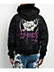 Ed Hardy Bat Skull Faux Fur Black Zip Hoodie - Thumbnail image 2 of 10