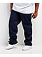 Ed Hardy Battle Skull Blue Baggy Raw Denim Jeans - Thumbnail image 3 of 7