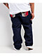 Ed Hardy Battle Skull Blue Baggy Raw Denim Jeans - Thumbnail image 4 of 7