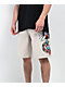 Ed Hardy Battle White Shorts - Thumbnail image 2 of 8