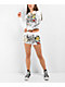 Ed Hardy Brave Eagle Y2K White Crop Zip Hoodie - Thumbnail image 8 of 9