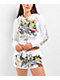 Ed Hardy Brave Eagle Y2K White Crop Zip Hoodie - Thumbnail image 1 of 9