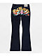 Ed Hardy Butterfly Dark Blue Bootcut Jeans - Thumbnail image 2 of 2