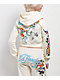 Ed Hardy Butterfly Ivory Crop Zip Hoodie - Thumbnail image 2 of 2
