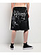 Ed Hardy Butterfly Skull Black Wash Jean Shorts - Thumbnail image 1 of 7
