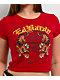 Ed Hardy Crawling Tigers Cherry Crop T-Shirt - Thumbnail image 3 of 3