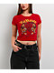 Ed Hardy Crawling Tigers Cherry Crop T-Shirt - Thumbnail image 1 of 3