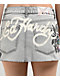 Ed Hardy Cross Denim Cutoff Mini Skirt - Thumbnail image 6 of 6
